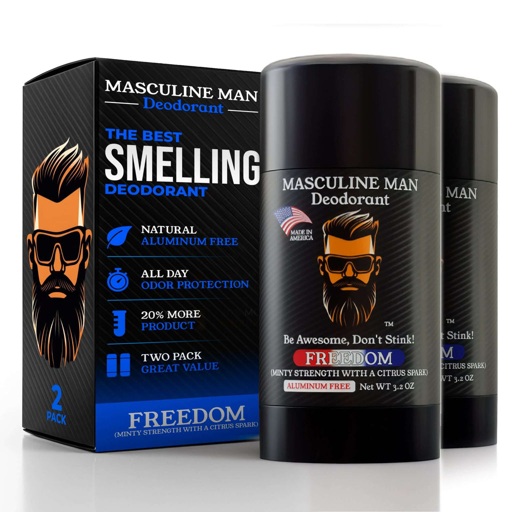FREEDOM Natural Aluminum-Free Deodorant – 2 Pack