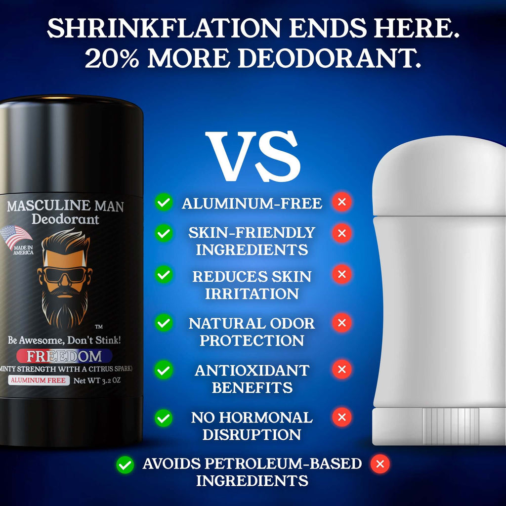 FREEDOM Natural Aluminum-Free Deodorant – 2 Pack