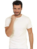 MaRe men's merino wool blend short sleeve t-shirt made in Italy
