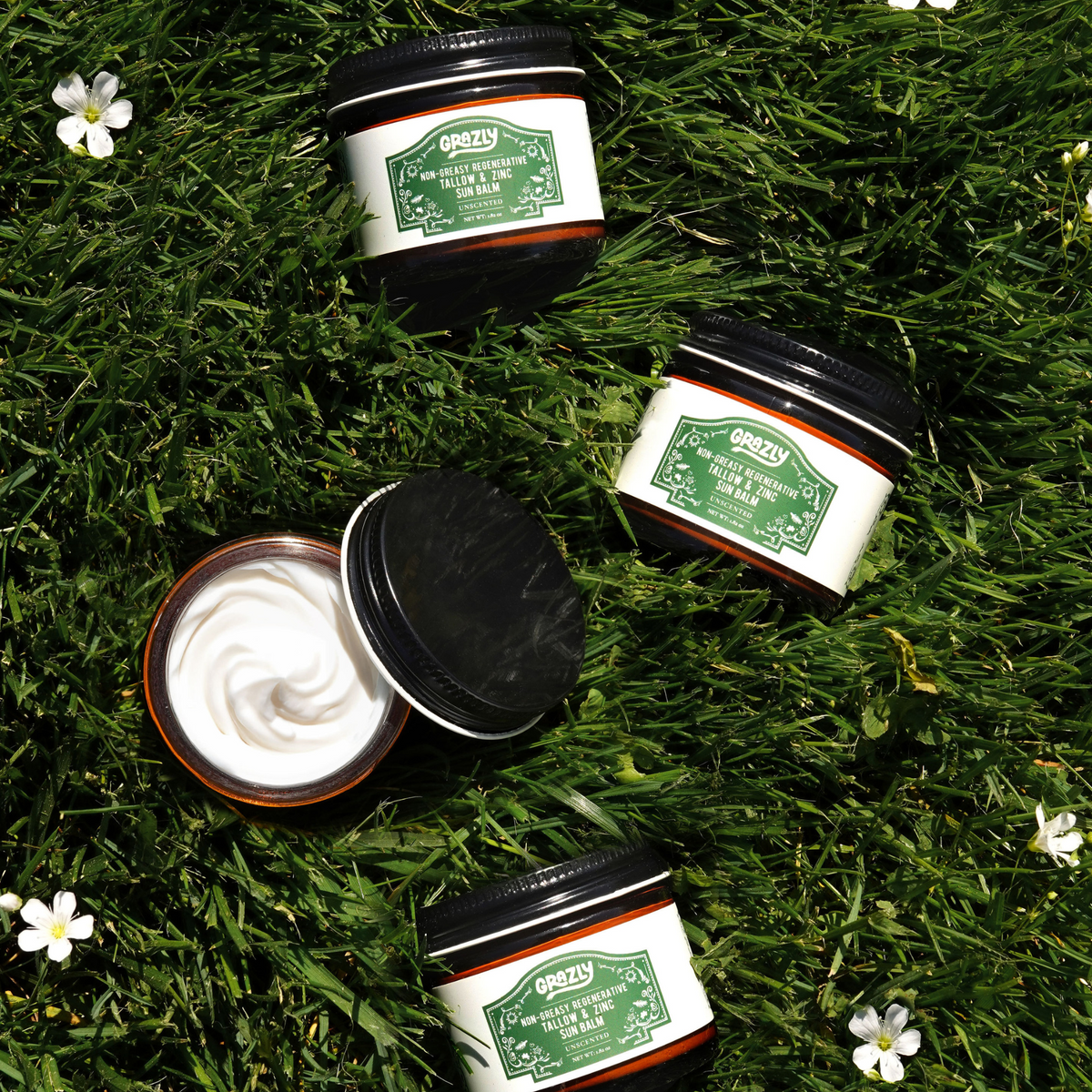 Regenerative Tallow & Zinc Sun Balm