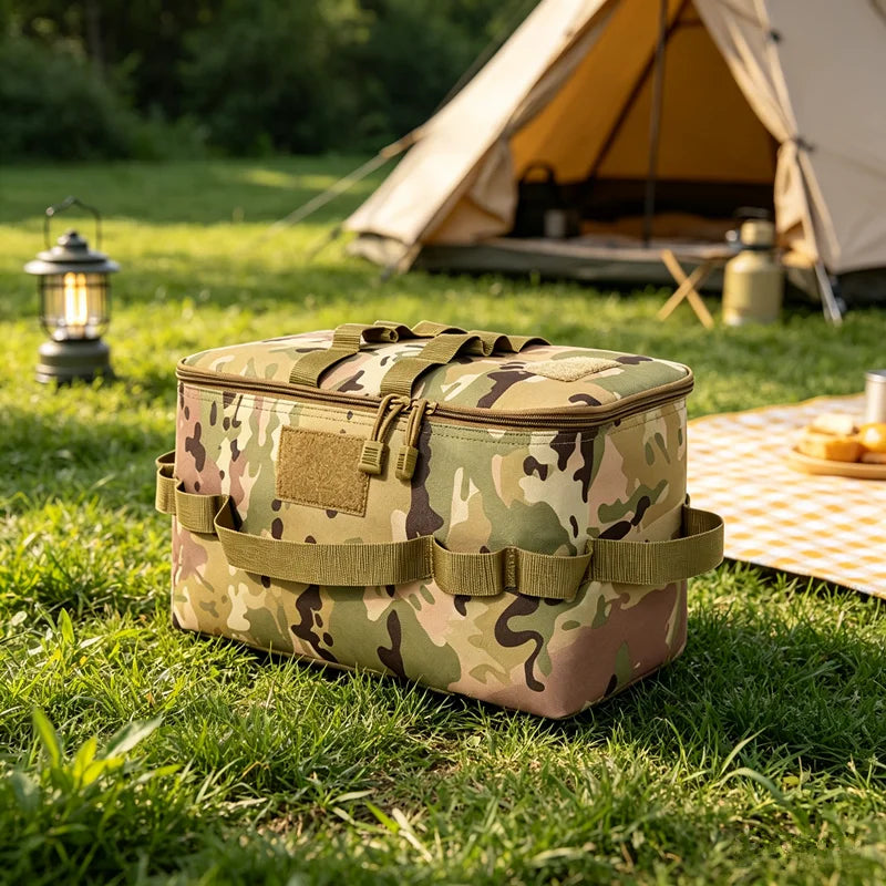 Tactical Camping Gear Organizer Bag – Foldable Waterproof Storage