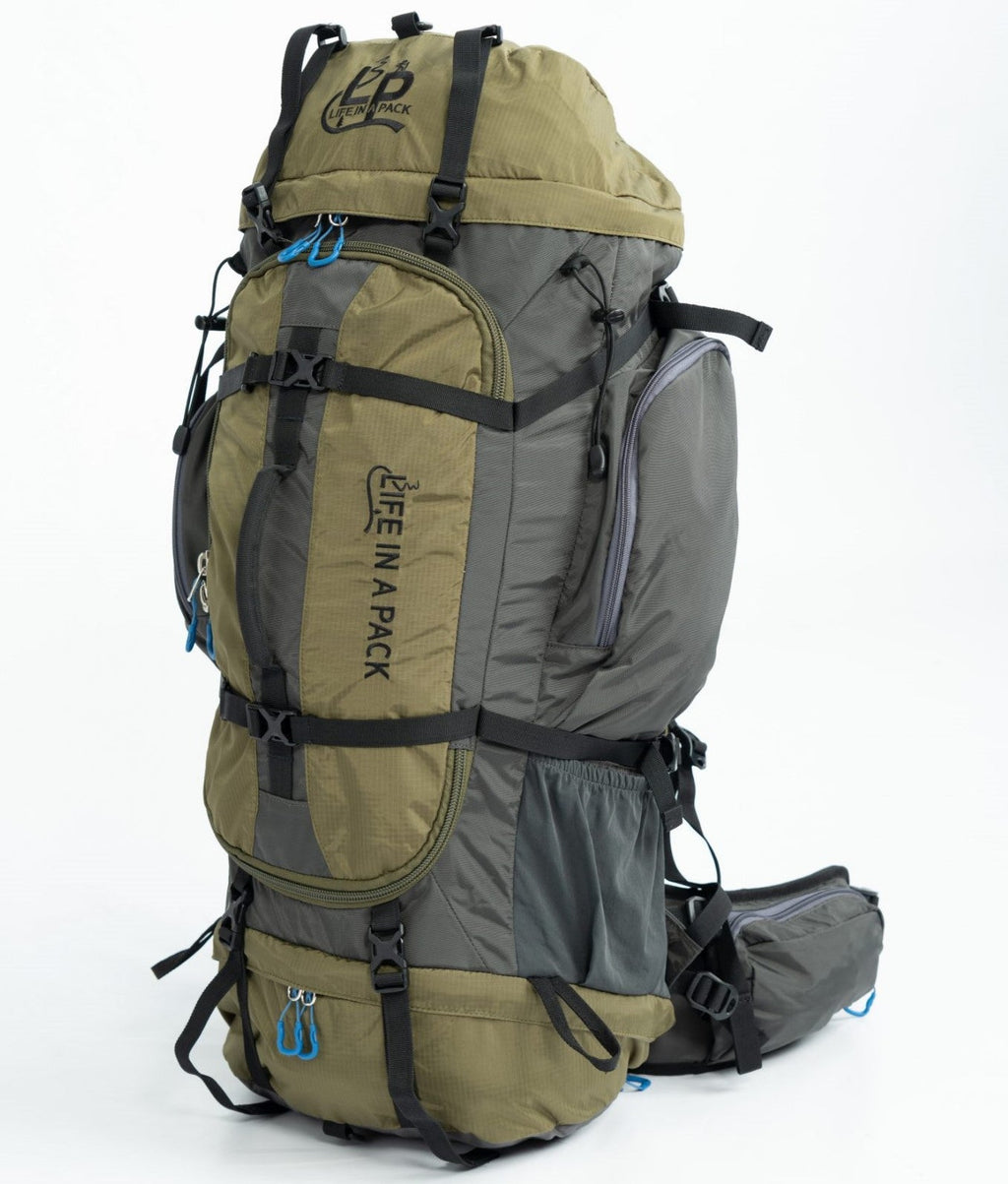 75L Backpacking Pack | Adjustable Ultralight Hiking Backpack for Multi-Day Treks