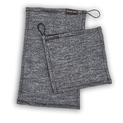 Lightweight merino wool camp towel for outdoor adventures
