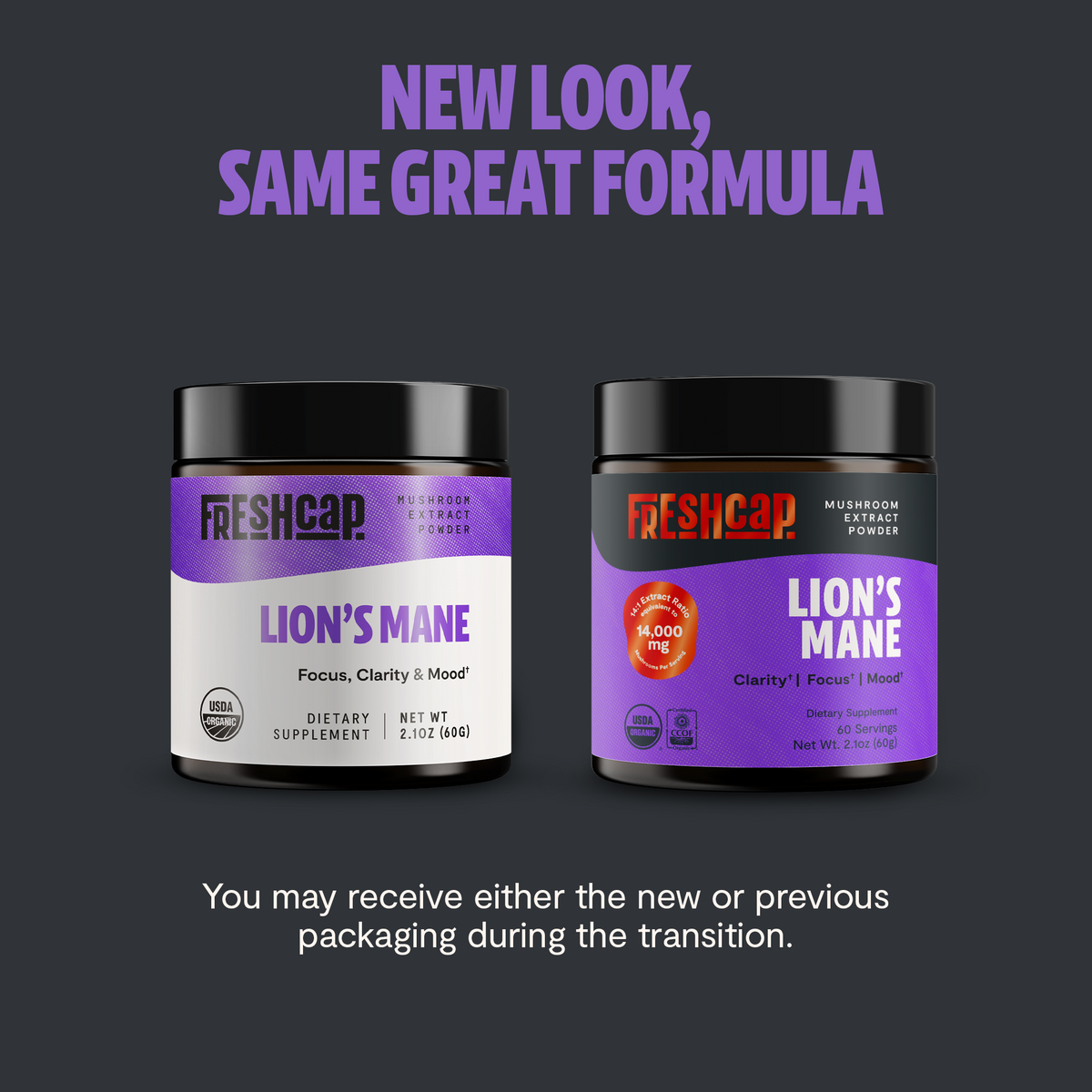 Organic Lion's Mane Mushroom Powder | Triple-Extracted Cognitive Support