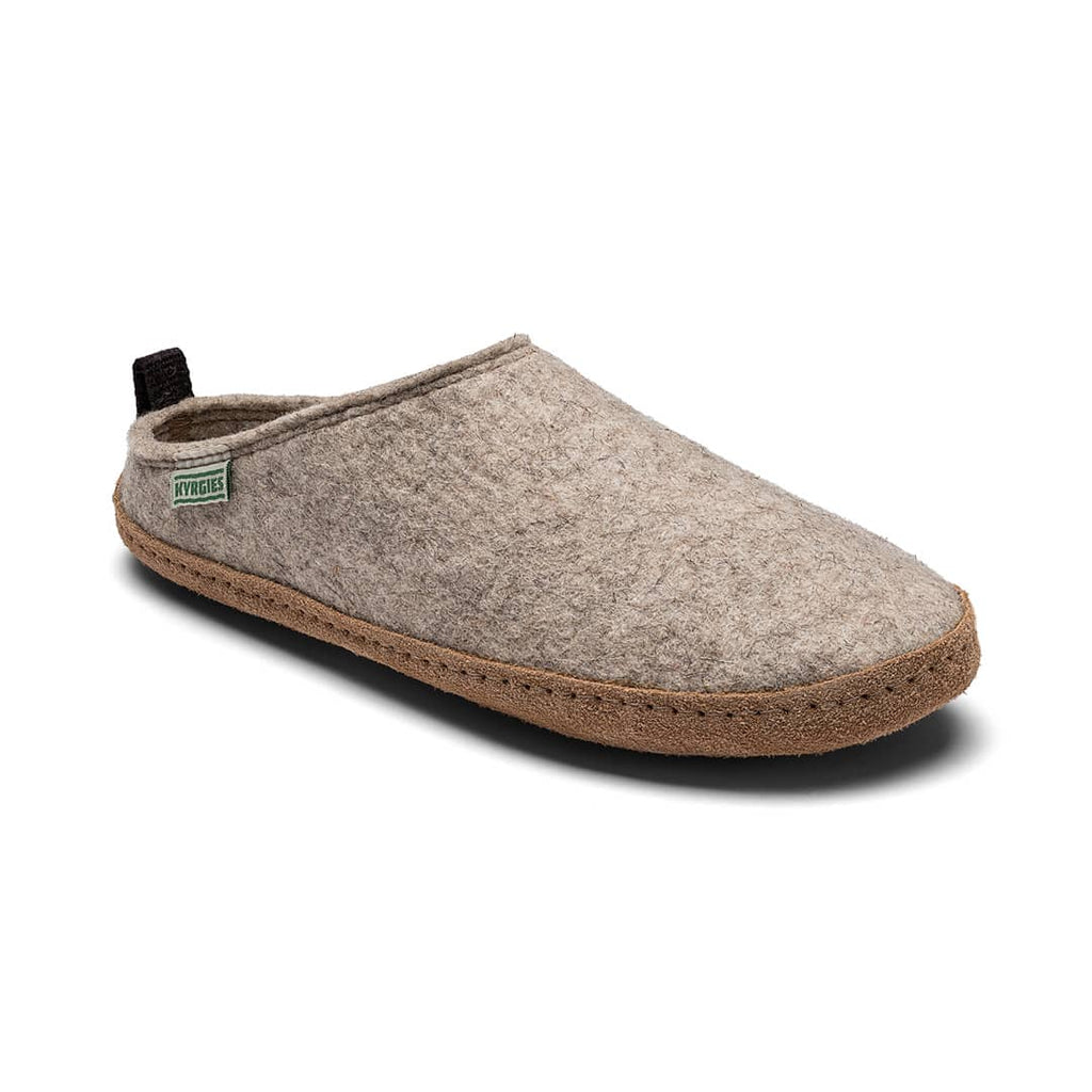 Kyrgies indoor merino wool slide slippers