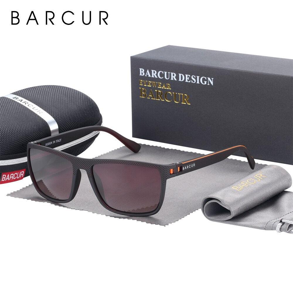 BARCUR Polarized Sports Sunglasses – UV400, Lightweight TR90 Frame