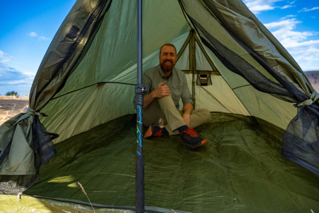 Trekker Tent 2 | Ultralight 2 lb 12 oz 2-Person Trekking Pole Backpacking Tent