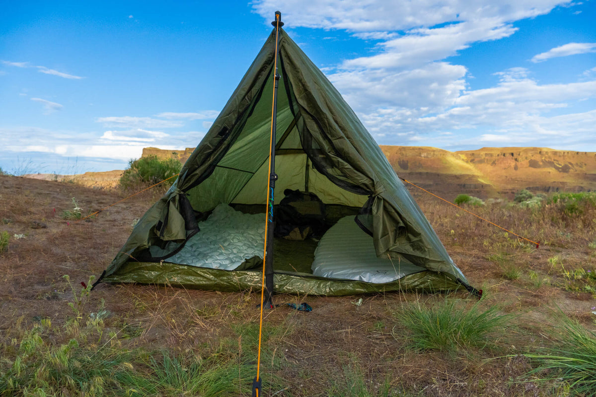 Trekker Tent 2 | Ultralight 2 lb 12 oz 2-Person Trekking Pole Backpacking Tent