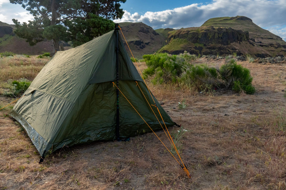 Trekker Tent 2 | Ultralight 2 lb 12 oz 2-Person Trekking Pole Backpacking Tent