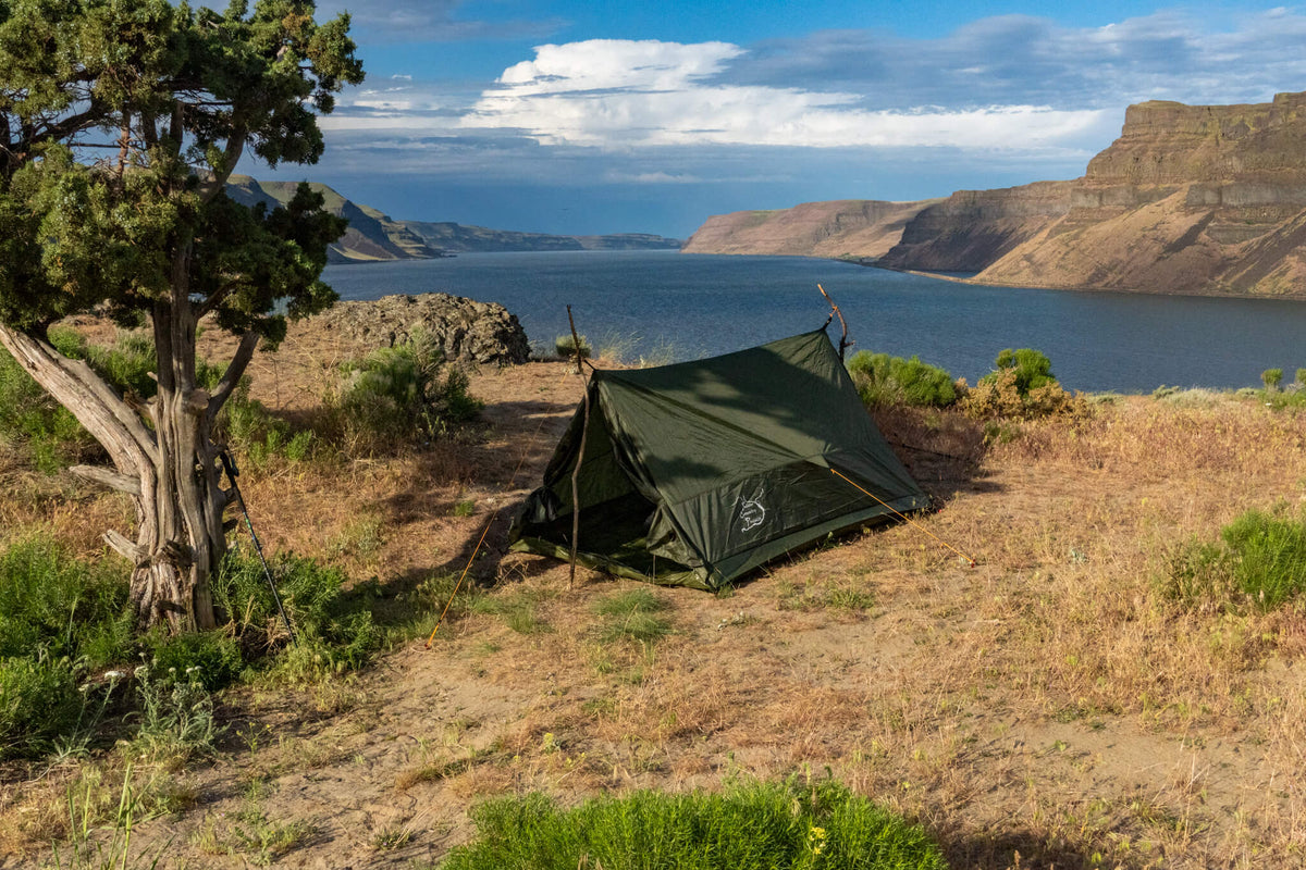 Trekker Tent 2 | Ultralight 2 lb 12 oz 2-Person Trekking Pole Backpacking Tent